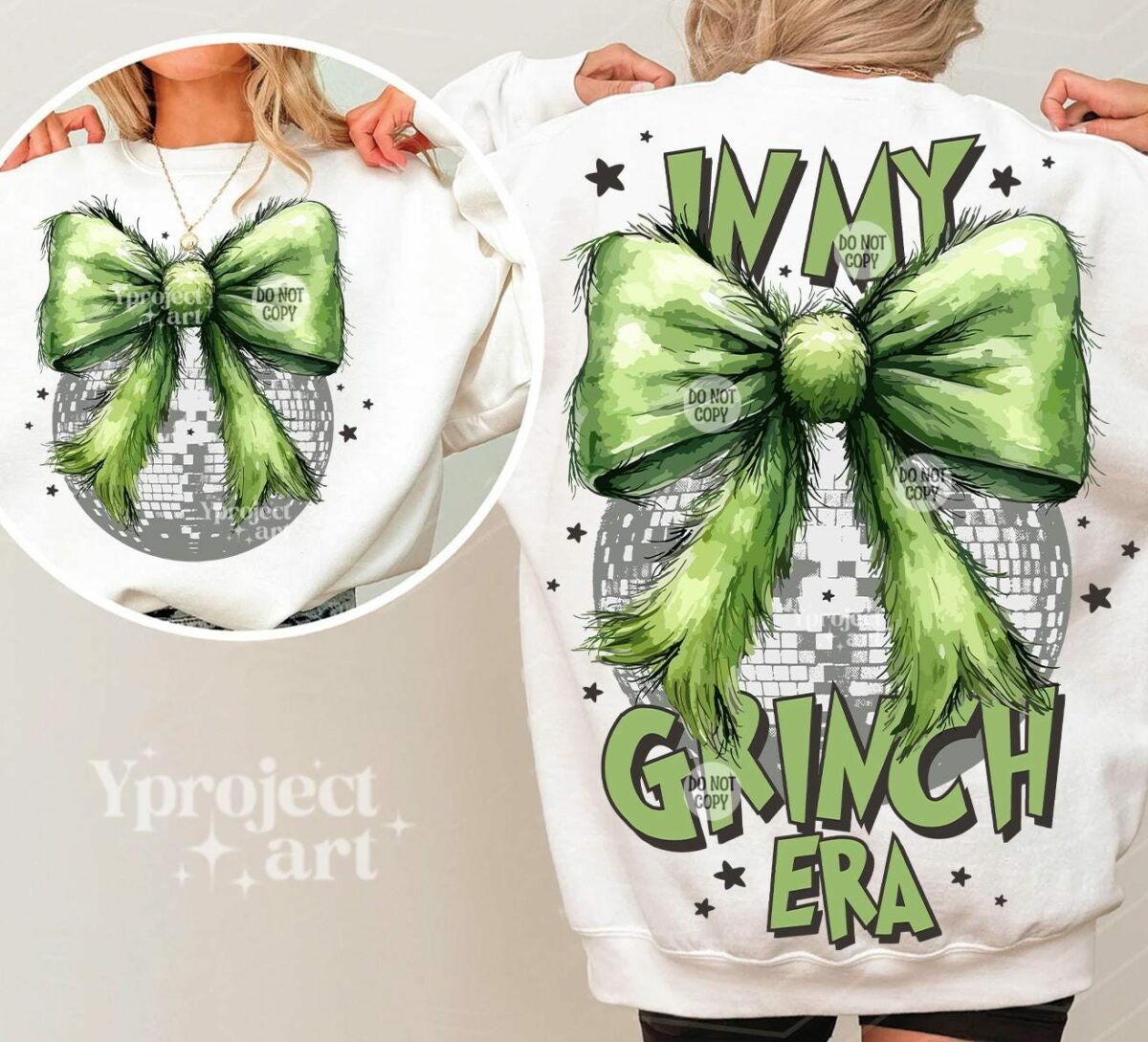 Grinchmas Coquette Bow PNG Funny Png Design Christmas Season PNG Trendy Christmas Png Christmas Movie Png Retro Christmas Shirt PNG 1