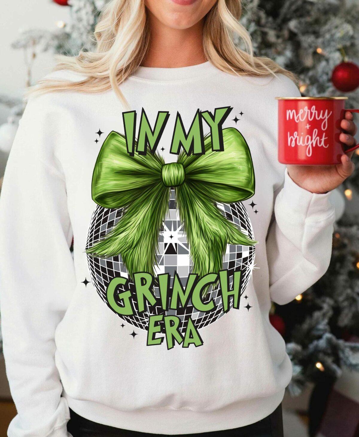 Grinchmas Era Coquette Bow PNG Funny Png Design Christmas Season PNG Trendy Christmas Png Christmas Movie Png Retro Christmas Shirt PNG 2