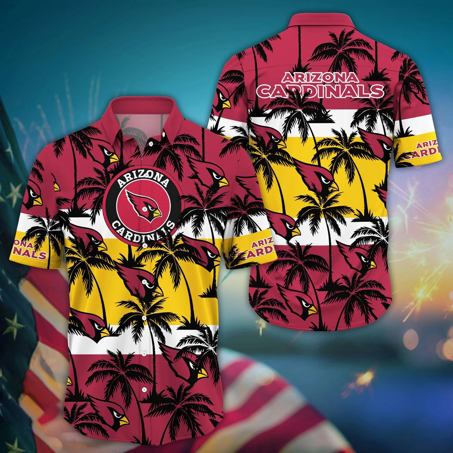 arizona cardinals tropical horizon hawaiian shirt 5q2gs