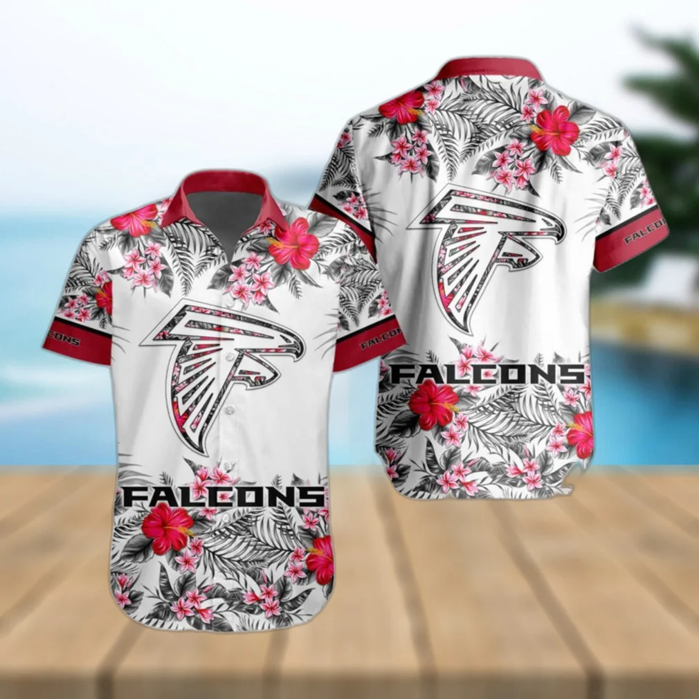 atlanta falcons tropical bloom hawaiian shirt yacgs