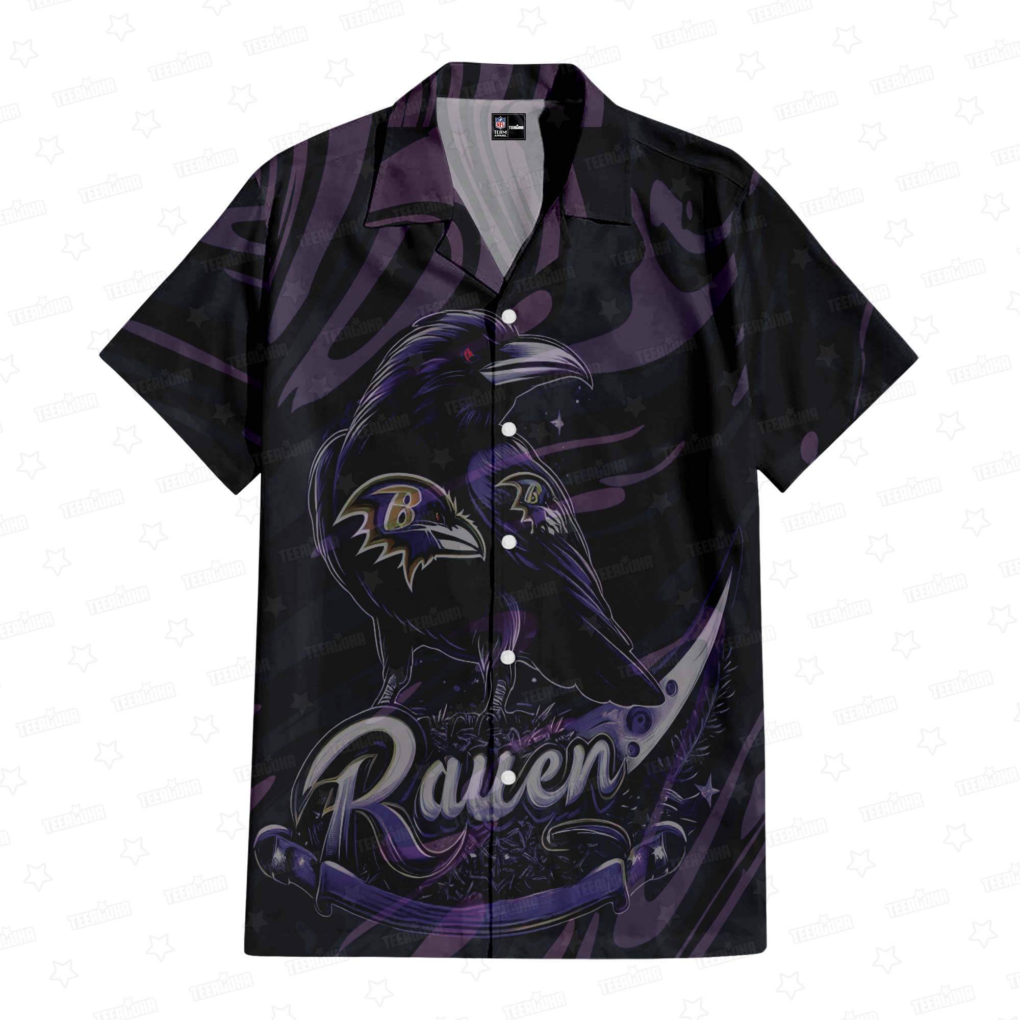 baltimore ravens avian elegance hawaiian shirt dogdf