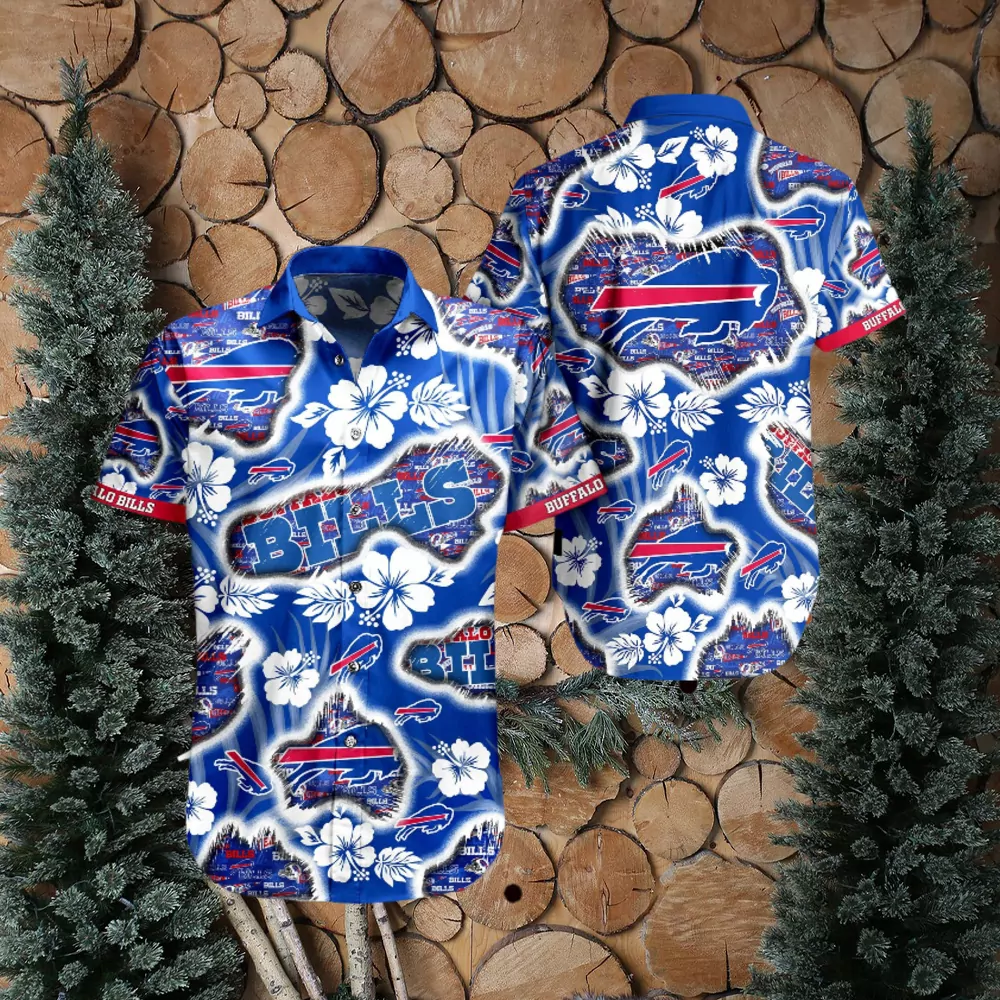 buffalo bills blue and white hibiscus hawaiian shirt 16wqt