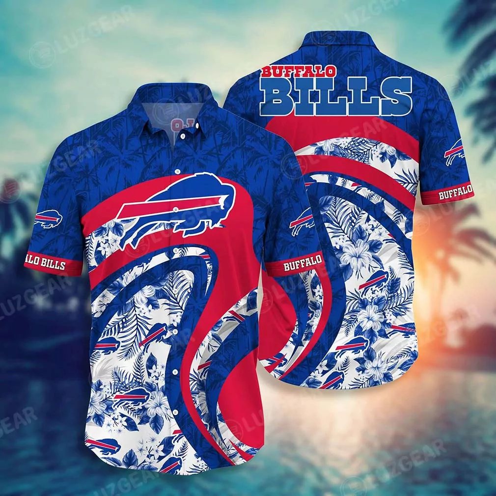 buffalo bills hibiscus wave hawaiian shirt yjo3m