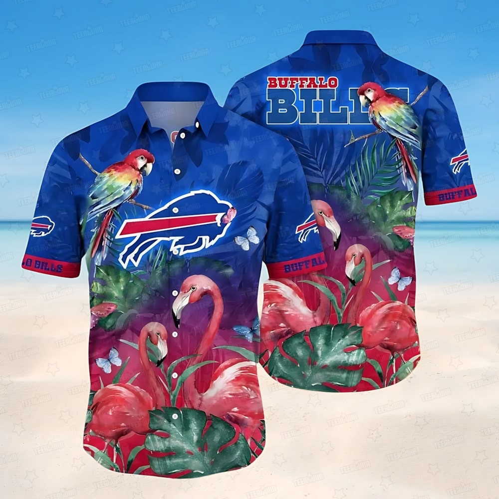 buffalo bills island spirit tiki hawaiian shirt 9clb7