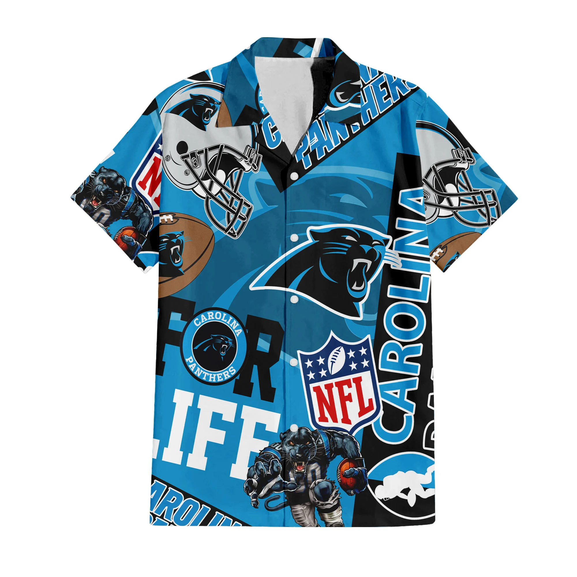 carolina panthers for life hawaiian shirt iegso