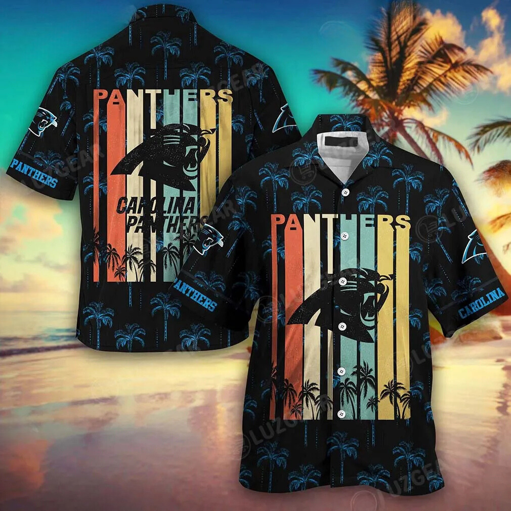 carolina panthers gridiron breeze hawaiian shirt ok1yb