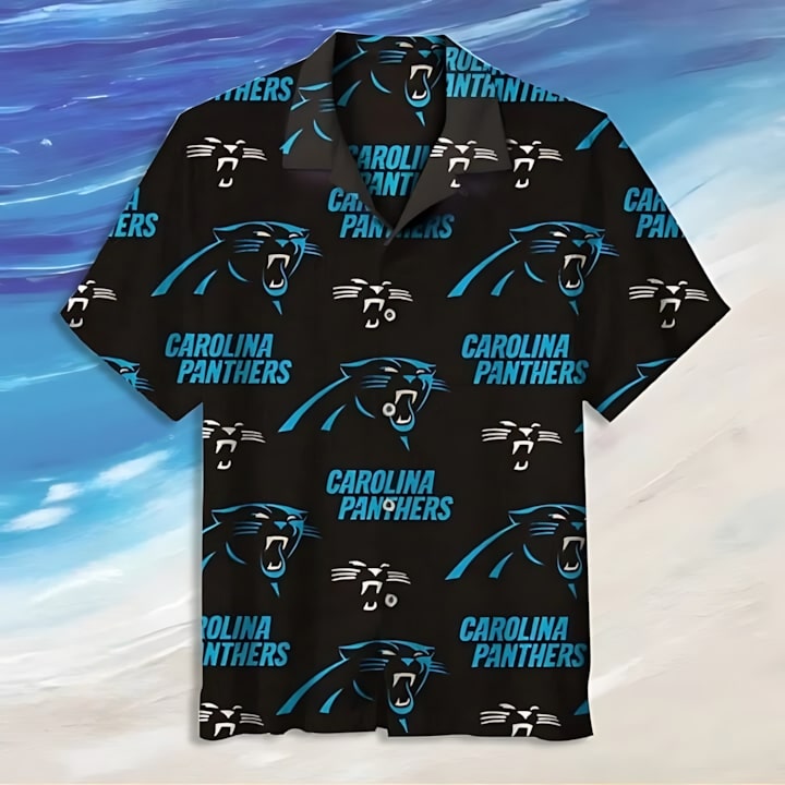 carolina panthers island thunder aloha shirt l2eab