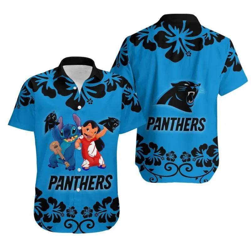 carolina panthers slilo and stitch hawaiian shirt c0sh7