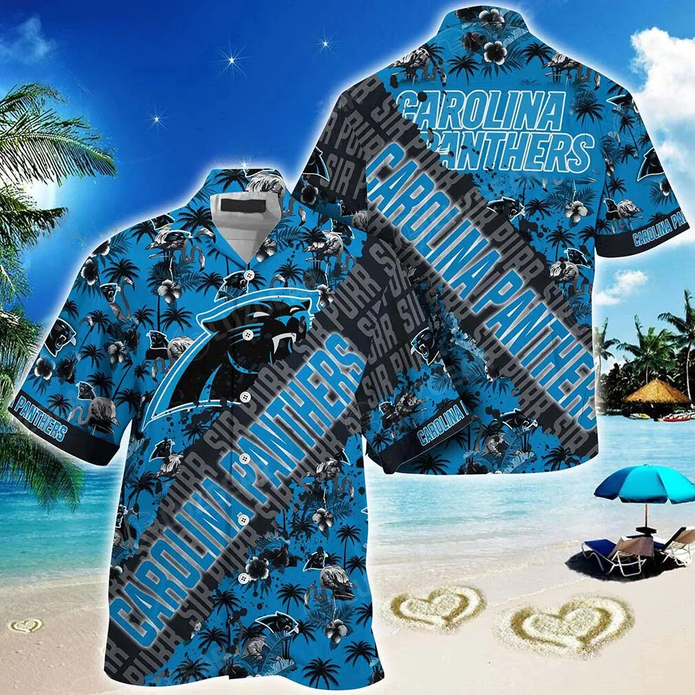 carolina panthers tropic storm hawaiian shirt i60qv