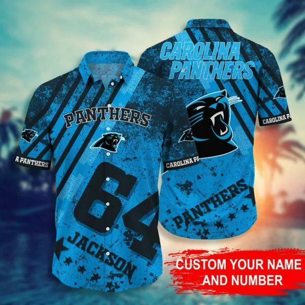 carolina panthers tropical storm hawaiian shirt i3hkq