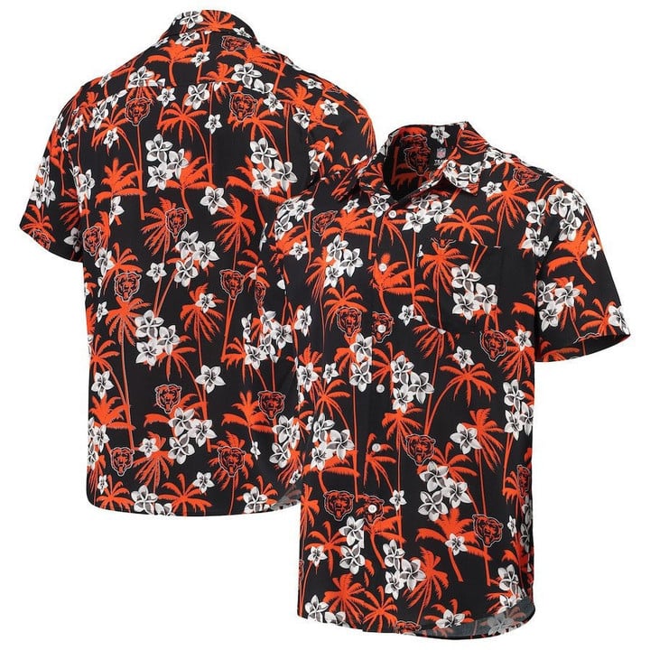 chicago bears palm paradise hawaiian shirt