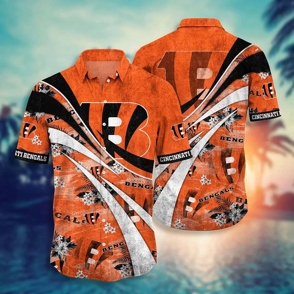 cincinnati bengals retro swirl hawaiian shirt 50ol7