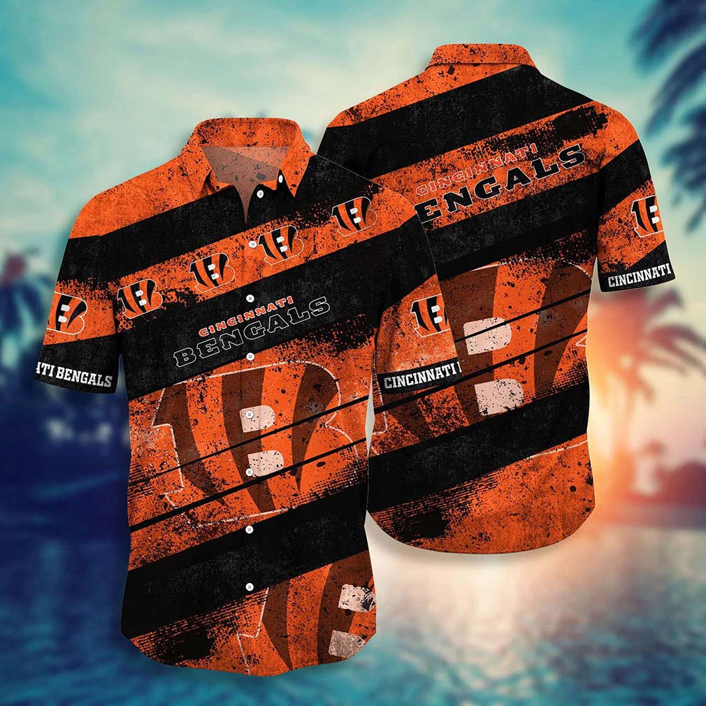 cincinnati bengals urban grunge hawaiian shirt es29j