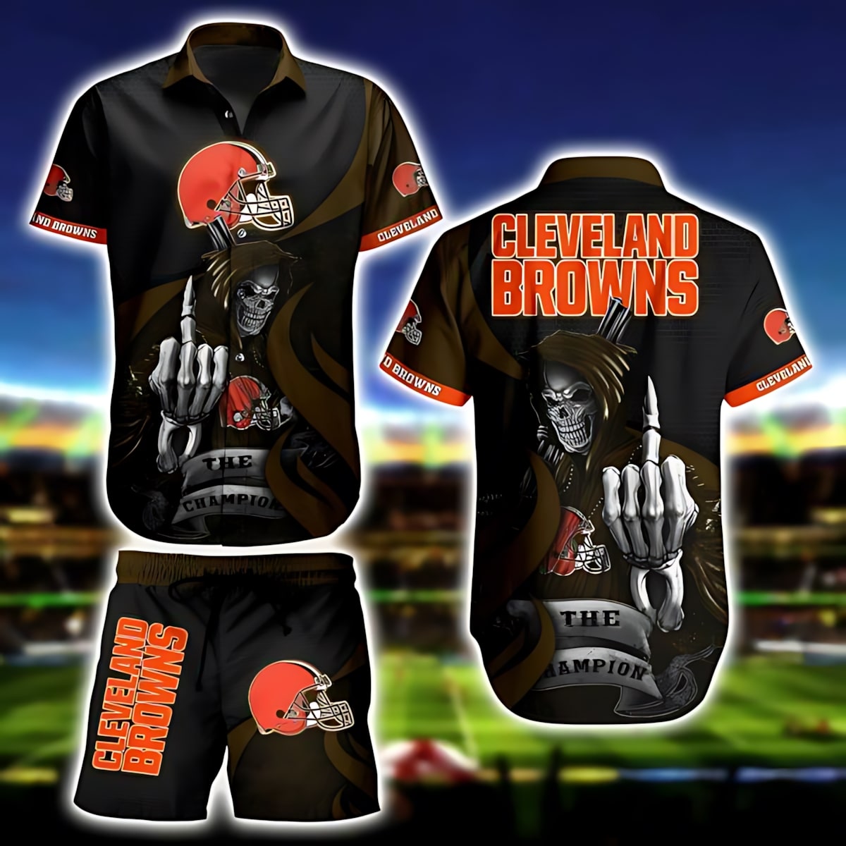 cleveland browns champions edge hawaiian shirt j0wba