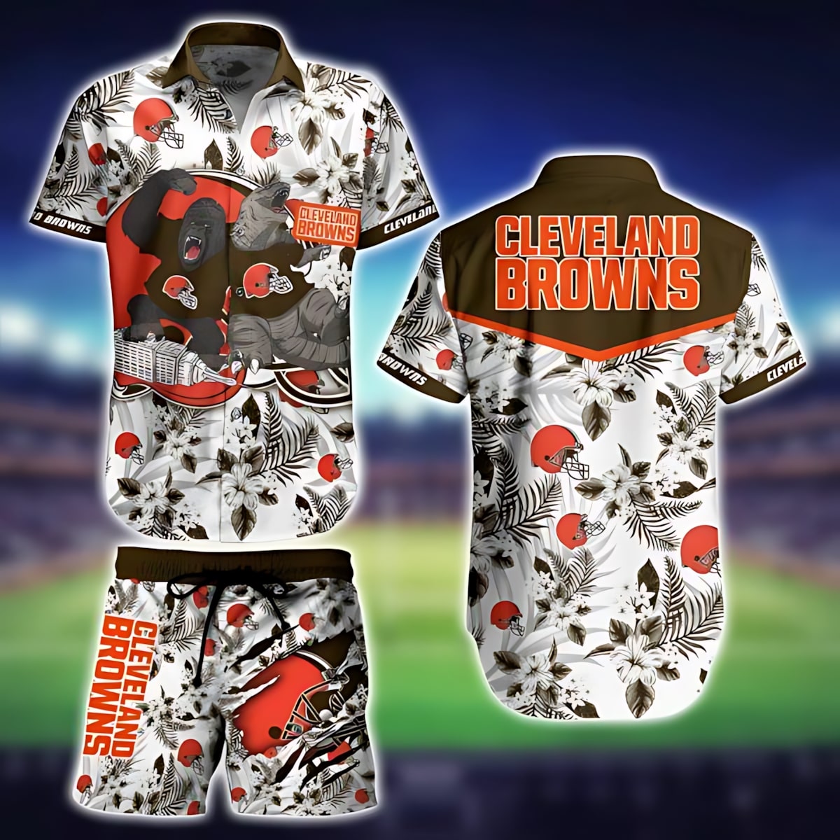 cleveland browns dawg pound hawaiian shirt 5gv3f