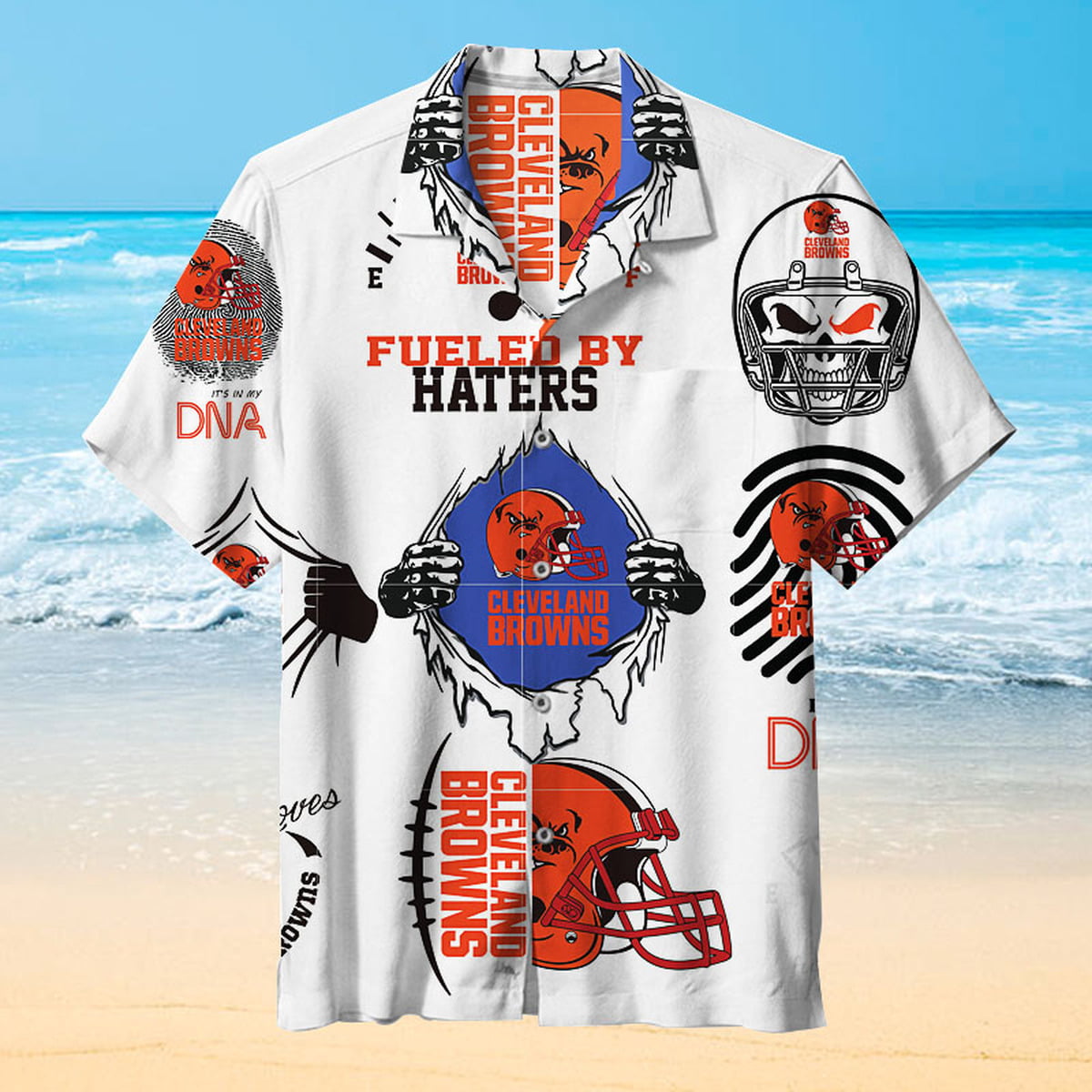 cleveland browns haters fuel hawaiian shirt lecd5