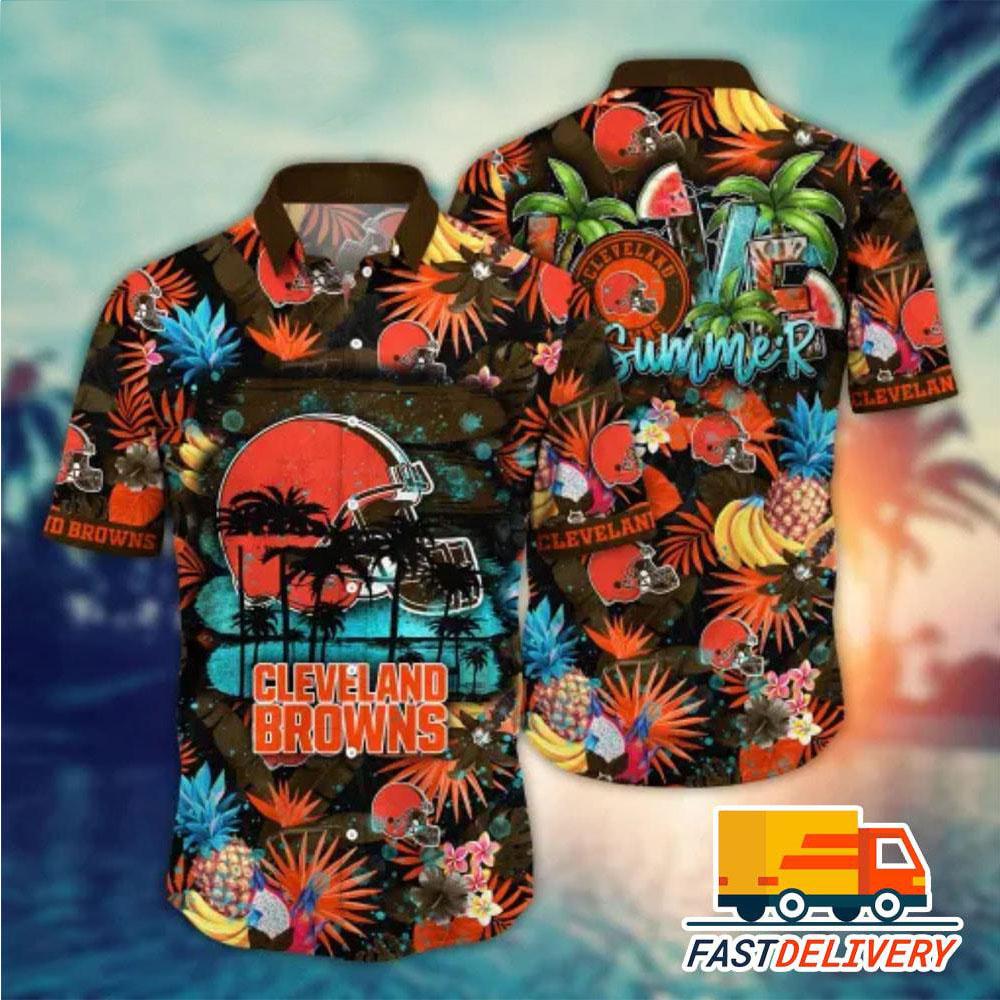 cleveland browns tropical vibes hawaiian shirt 4o0ww