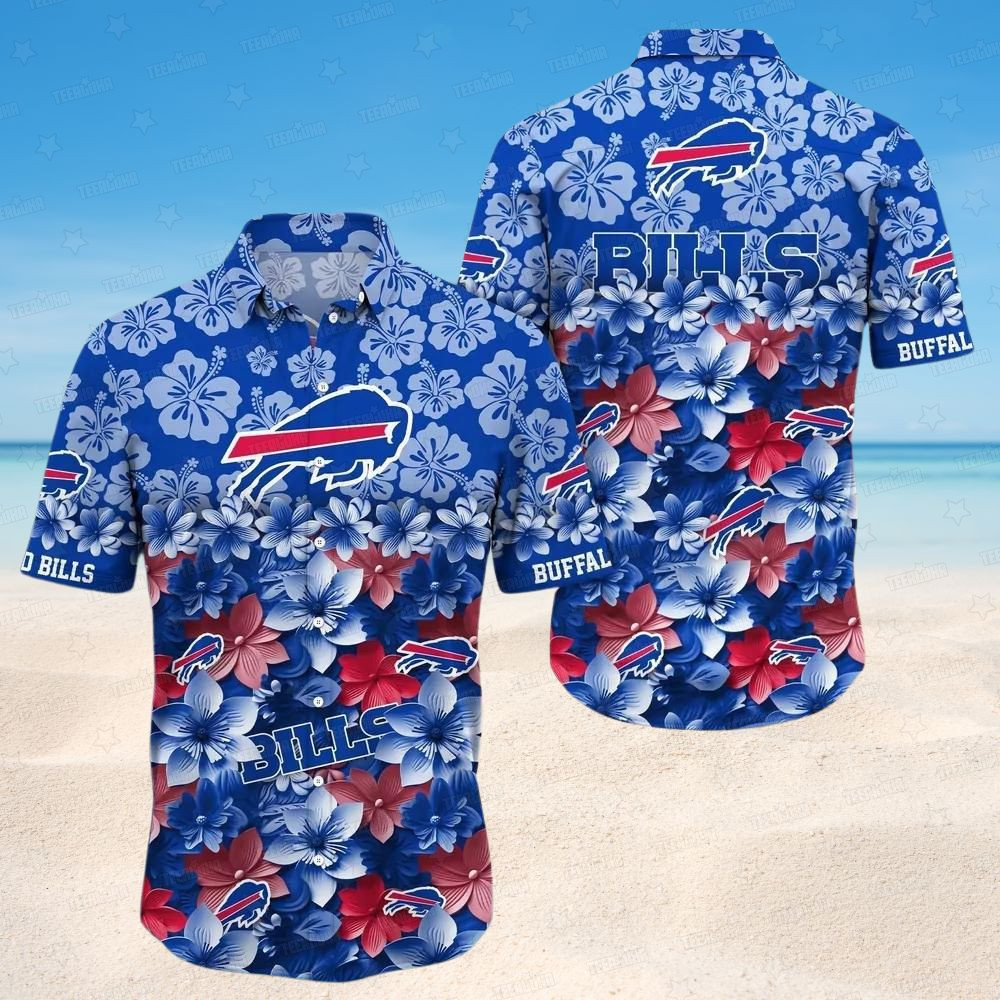 custom buffalo bills floral bliss hawaiian shirt 8bc9z