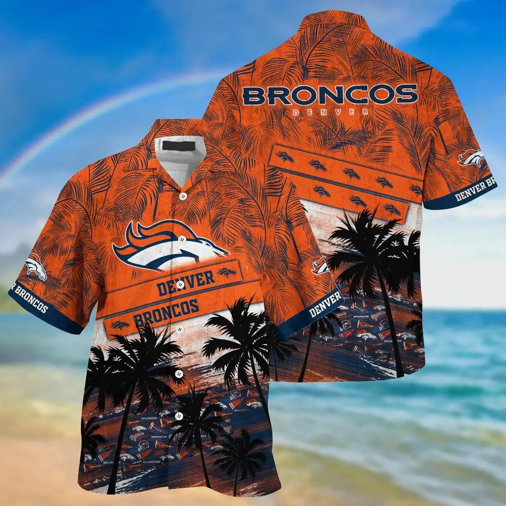 denver broncos coastal palm waves hawaiian shirt p7jdn