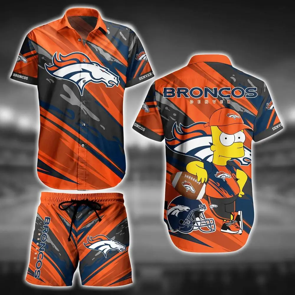 denver broncos comic fan edition hawaiian shirt 93yql