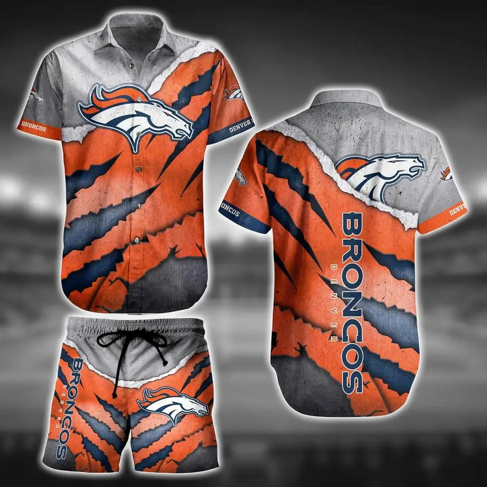 denver broncos gridiron power hawaiian shirt 9yiwz