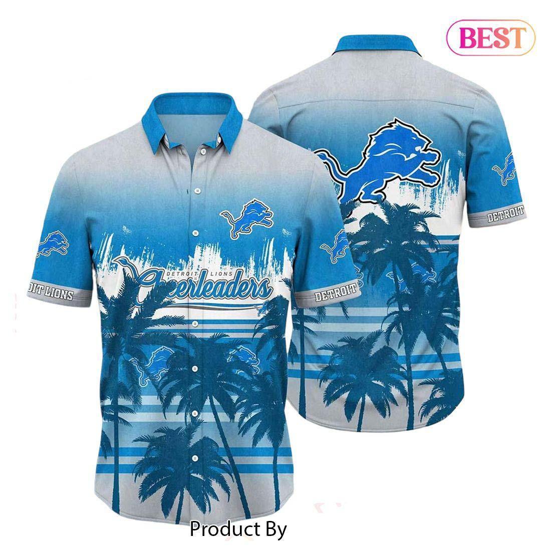 detroit lions ocean breeze gradient hawaiian shirt crzp9