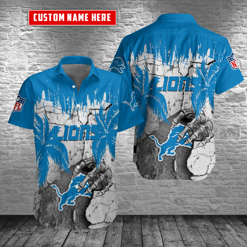 detroit lions palm break custom hawaiian shirt 0bur4