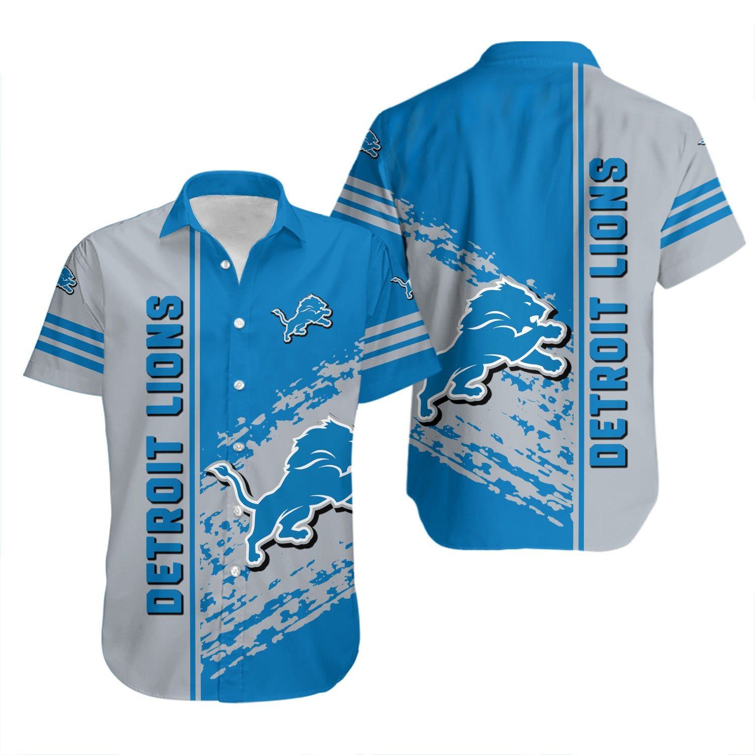 detroit lions speed stripe hawaiian shirt 0daql