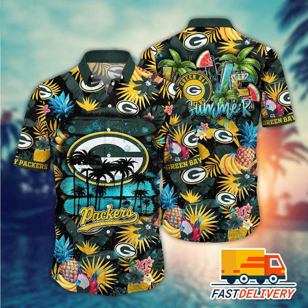 green bay packers summer vibes hawaiian shirt hj9q6