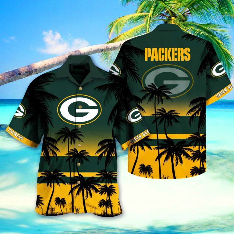 green bay packers tropical vibe hawaiian shirt 8kcni