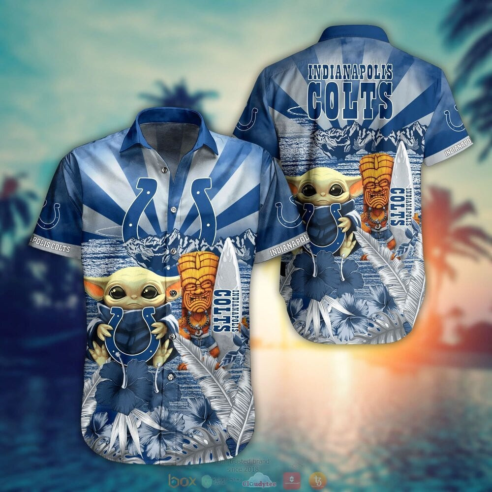 indianapolis colts tropical spirit wave hawaiian shirt aty9s