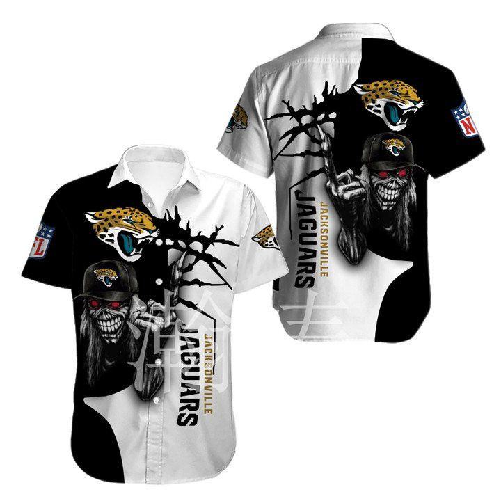 jacksonville jaguars grim fanatic hawaiian shirt zs5s7