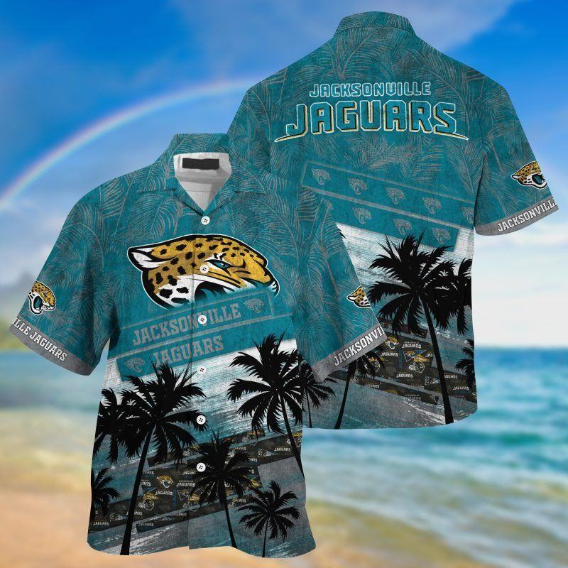 jacksonville jaguars sunset palms hawaiian shirt br4ik