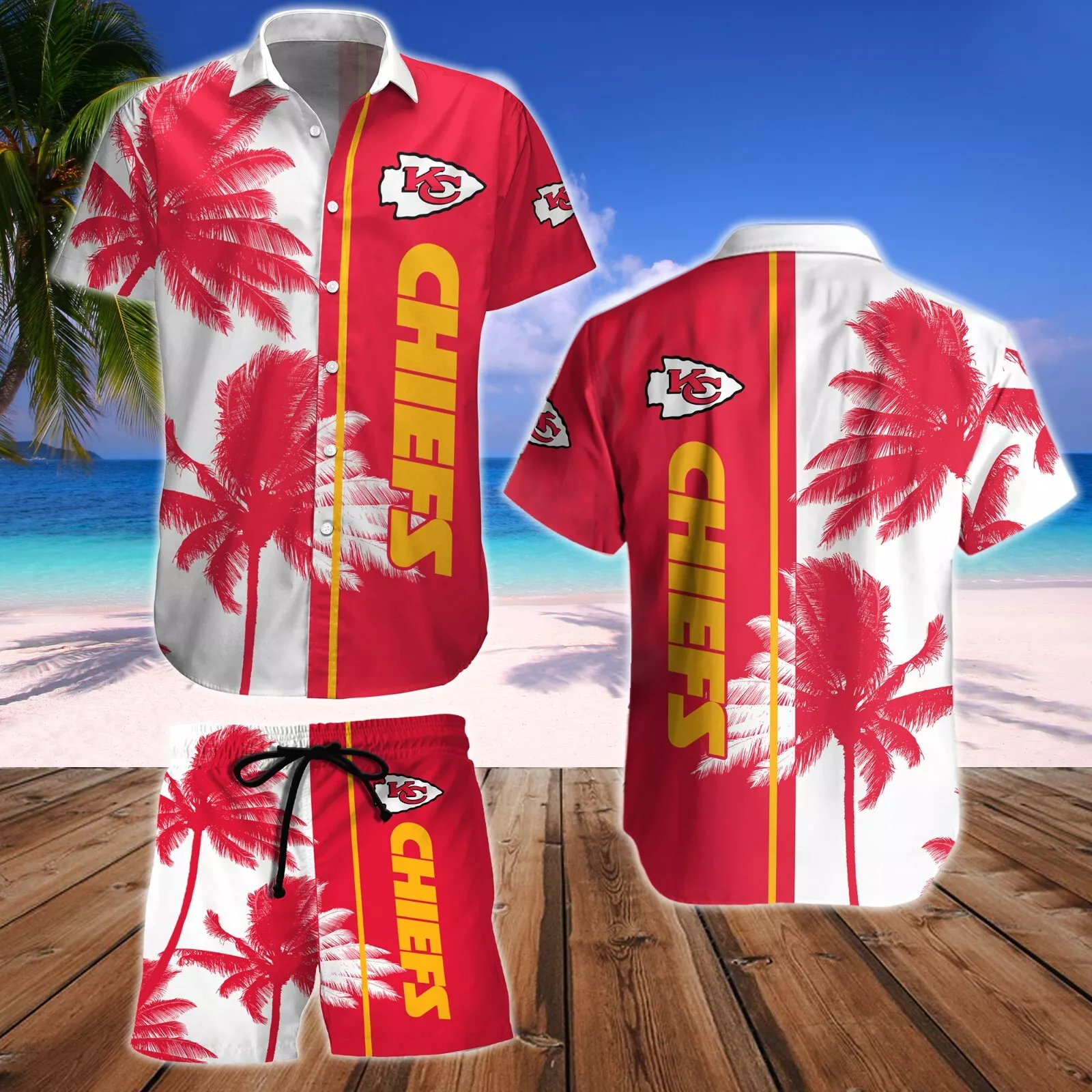 kansas city chiefs tropical vibes hawaiian shirt ul3su