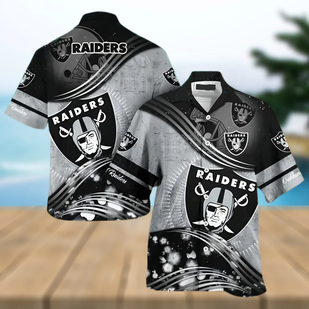 las vegas raiders silver wave hawaiian shirt 7nitw