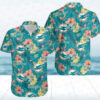 miami dolphins tropical wave hawaiian shirt job12