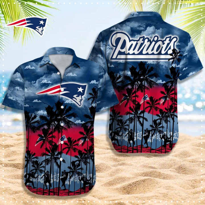 new england patriots beachside retreat hawaiian shirt 766y5