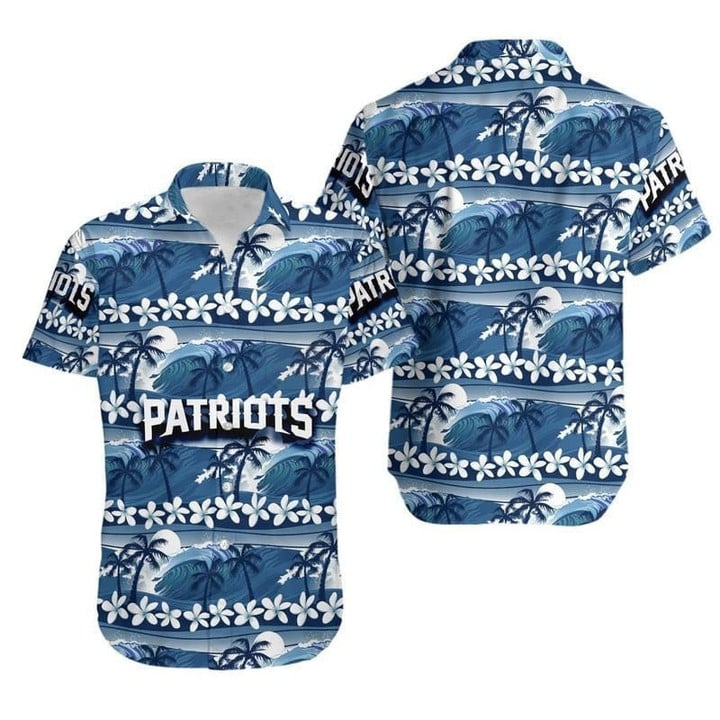 new england patriots sunset palms hawaiian shirt 4mbde