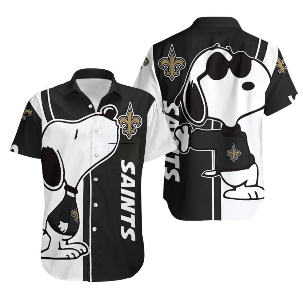 new orleans saints snoopy lover hawaiian shirt f6vge