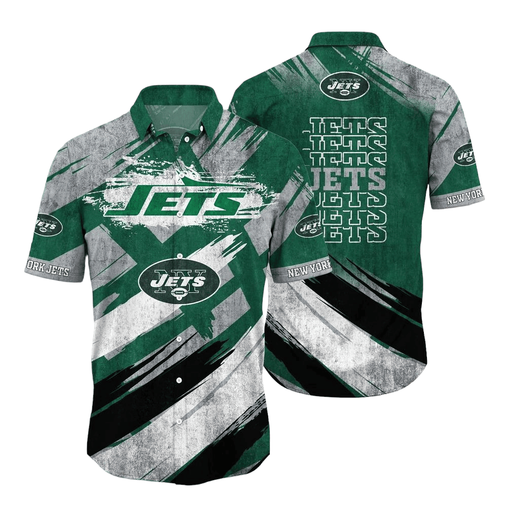 new york jets bold brush hawaiian shirt zitpw