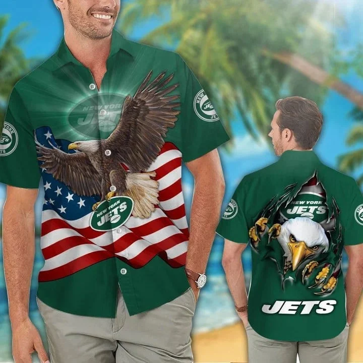 new york jets eagle pride hawaiian shirt jf7y7