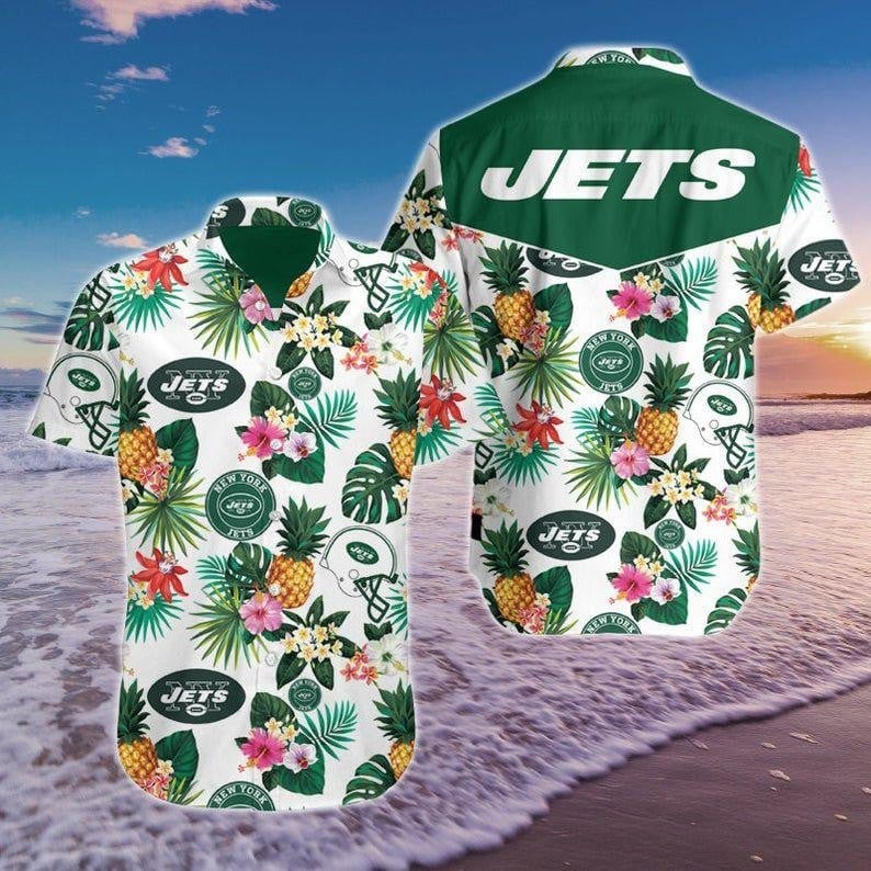 new york jets tropical vibes hawaiian shirt mj5n5