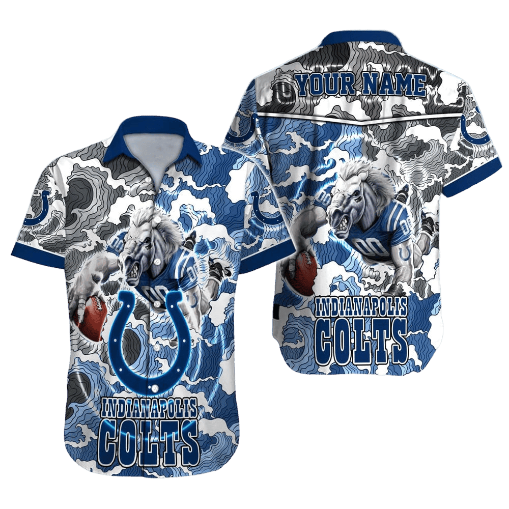 personalized indianapolis colts tropic storm hawaiian shirt a90j9