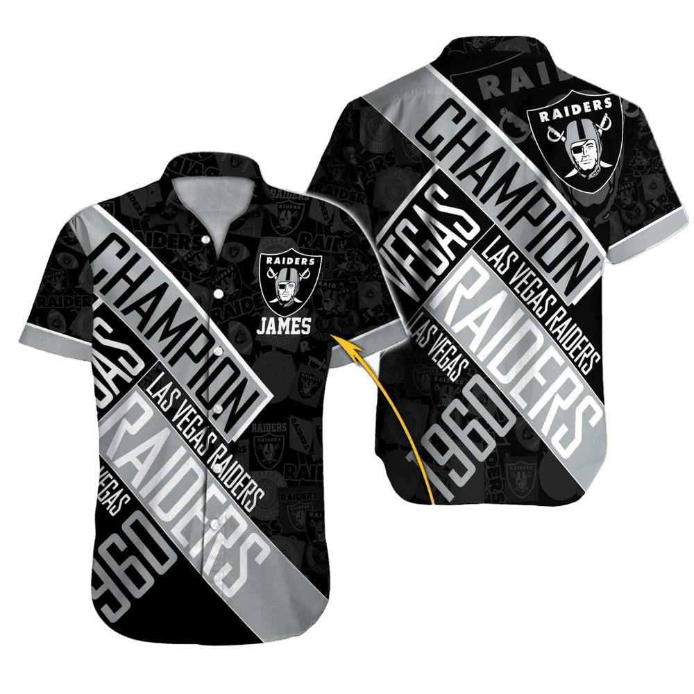 personalized las vegas raiders champion legacy hawaiian shirt ezhbd