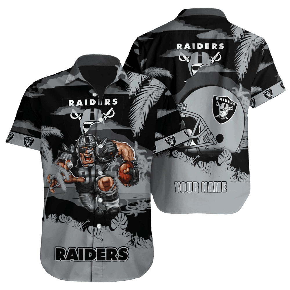 personalized las vegas raiders football jungle vibes aloha shirt mlr6s