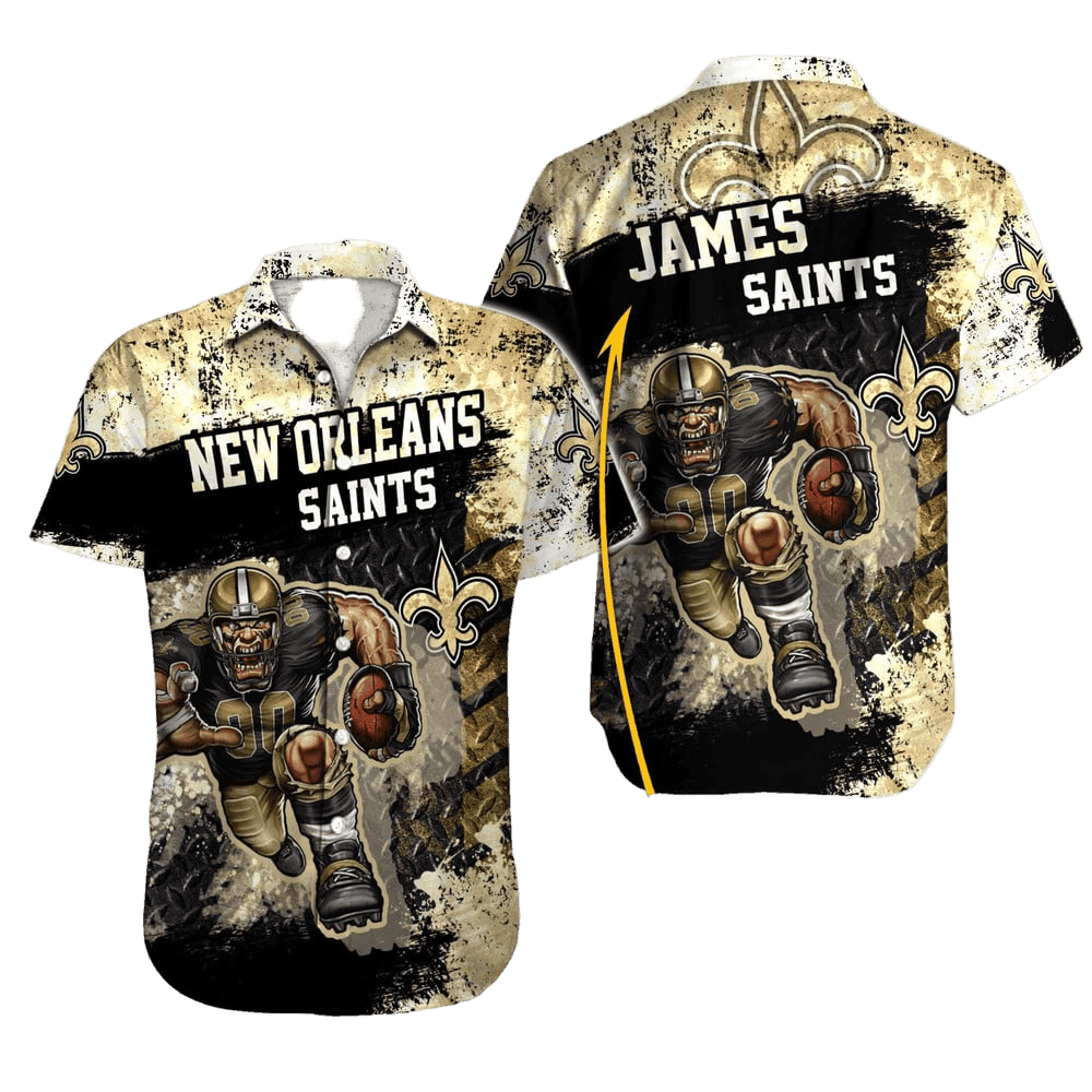 personalized new orleans saints beast mode hawaiian shirt ojytr