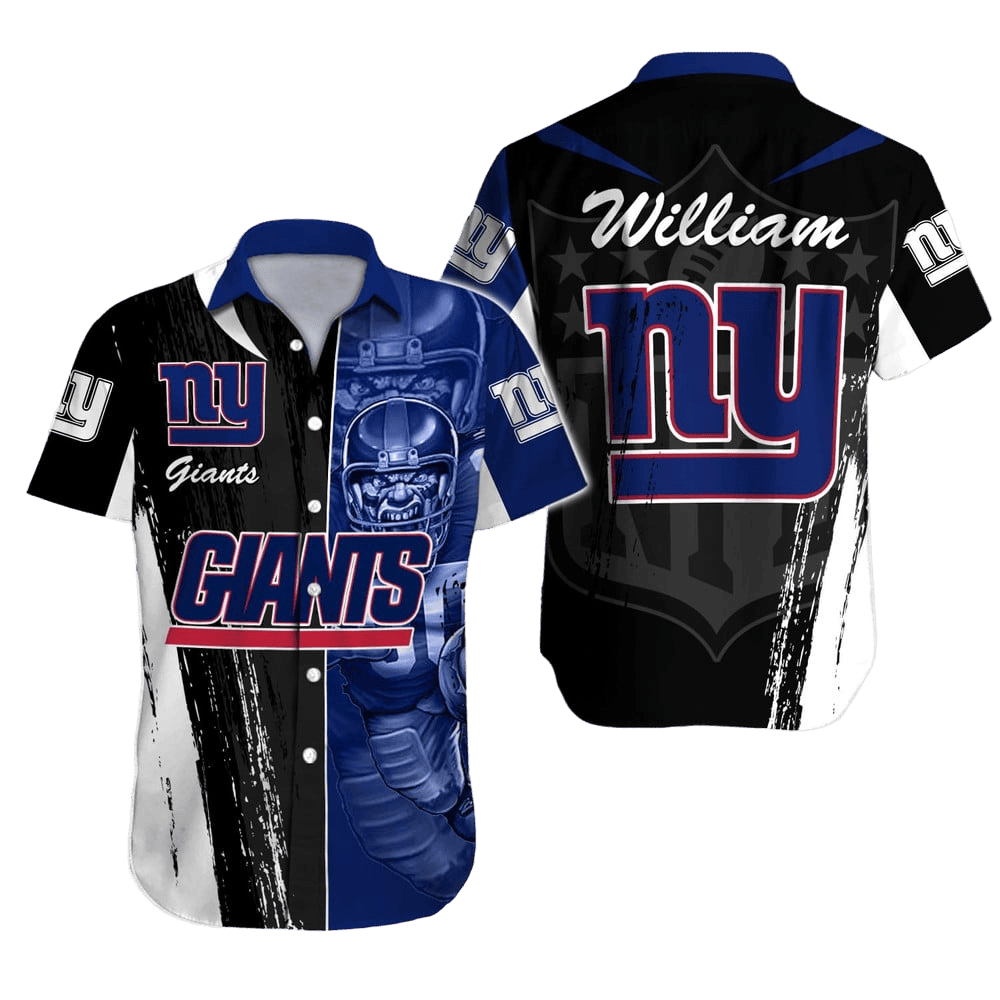 personalized new york giants grit and glory hawaiian shirt loshe