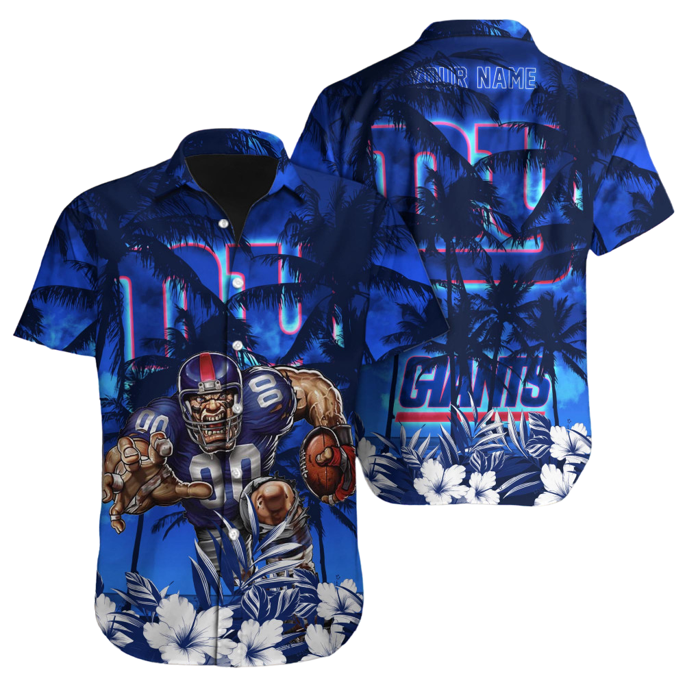 personalized new york giants ocean drive hawaiian shirt 62iyh