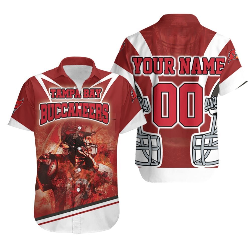 personalized tampa bay buccaneers tom brady 12 defy hawaiian shirt r45nh