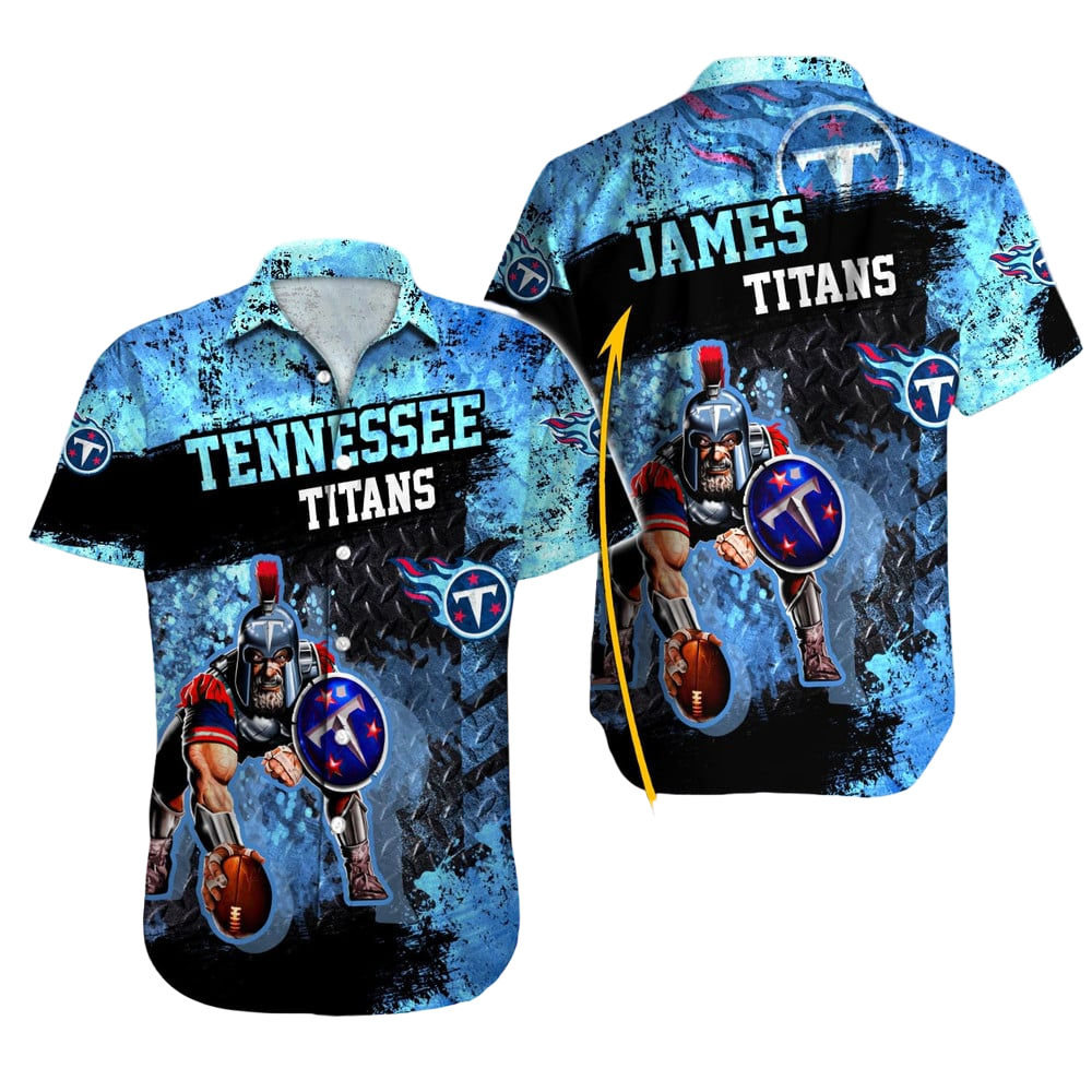 personalized tennessee titans battle armor hawaiian shirt no23r